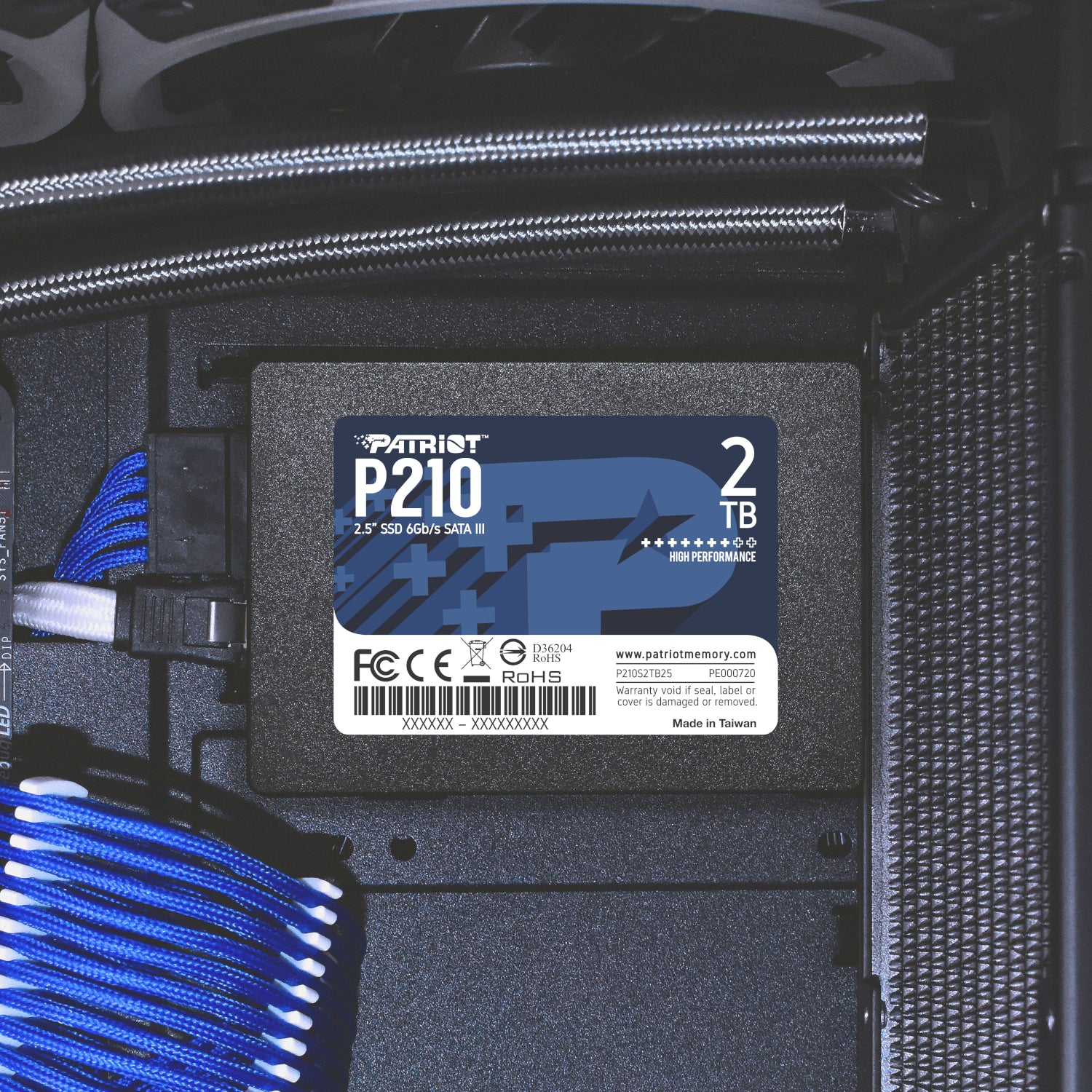 Image 4 for Patriot P210 2TB 2.5 Inch SATAIII SSD