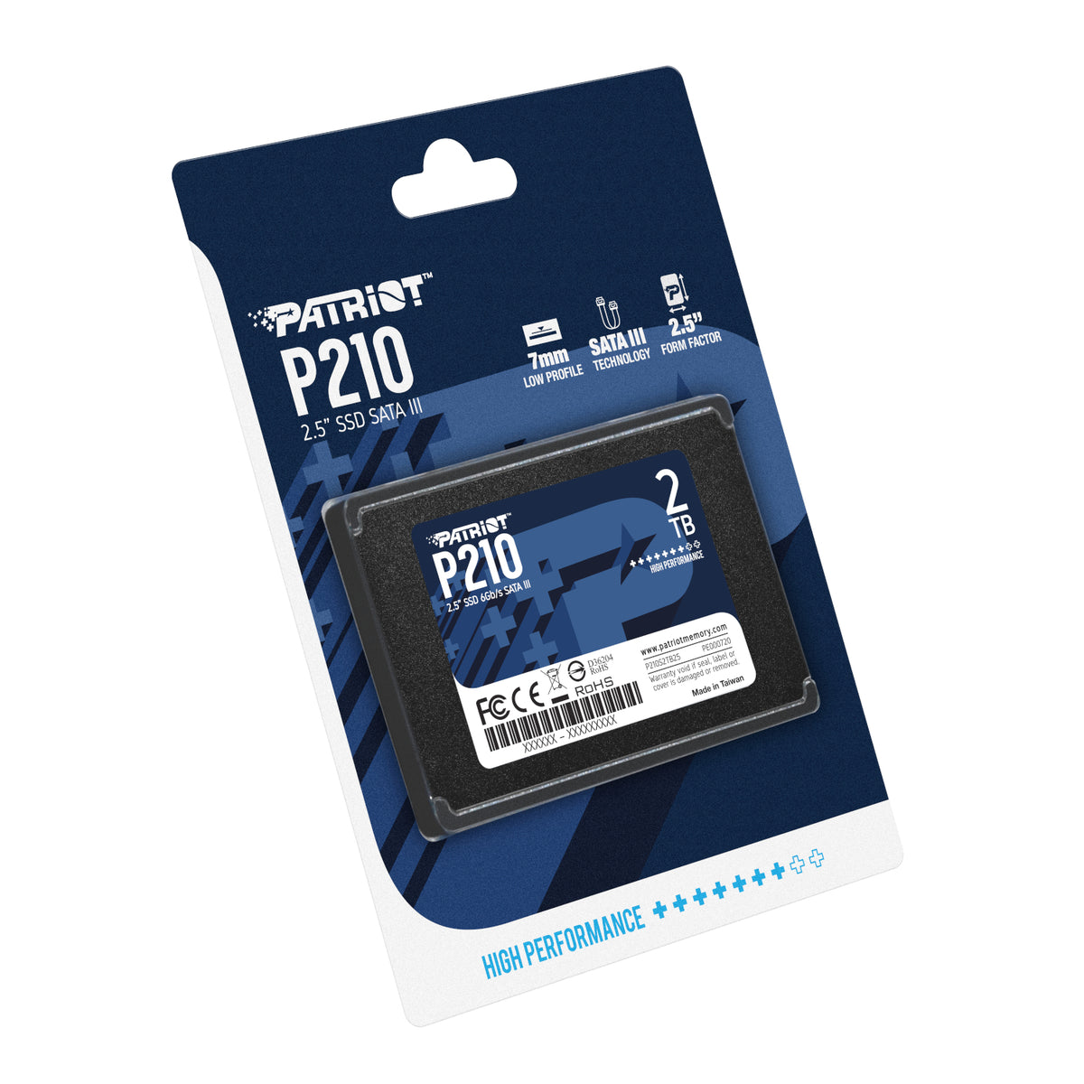 Image 5 for Patriot P210 2TB 2.5 Inch SATAIII SSD