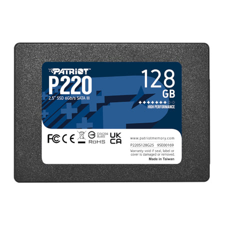 Image 1 for Patriot P220 128GB 2.5" SSD
