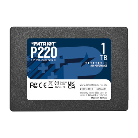 Image 1 for Patriot P220 1TB 2.5" SSD