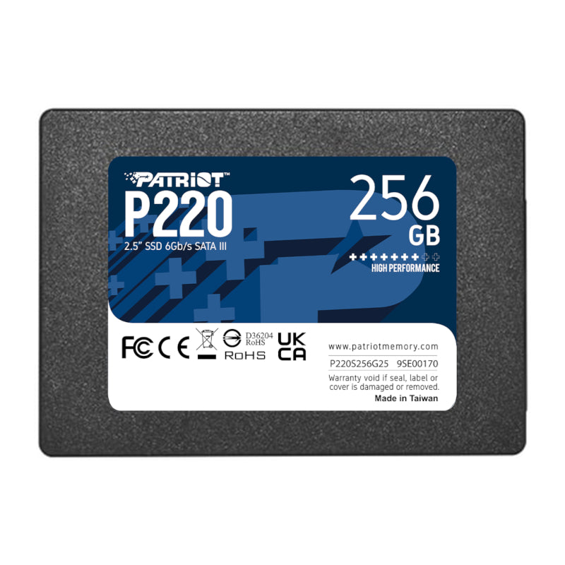 Image 1 for Patriot P220 256GB 2.5" SSD