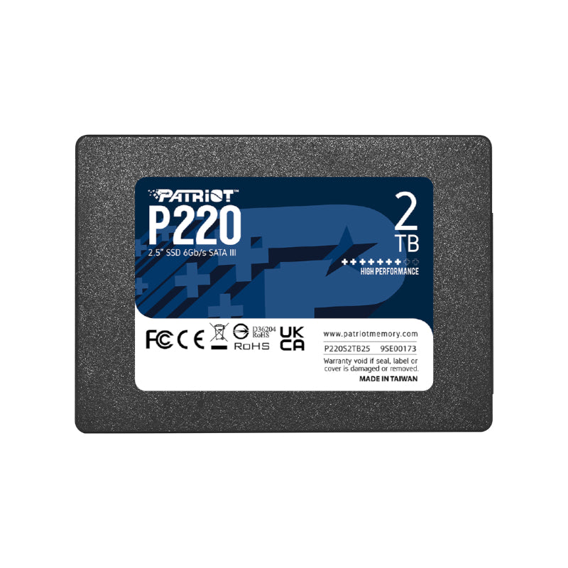 Image 1 for Patriot P220 2TB 2.5" SSD
