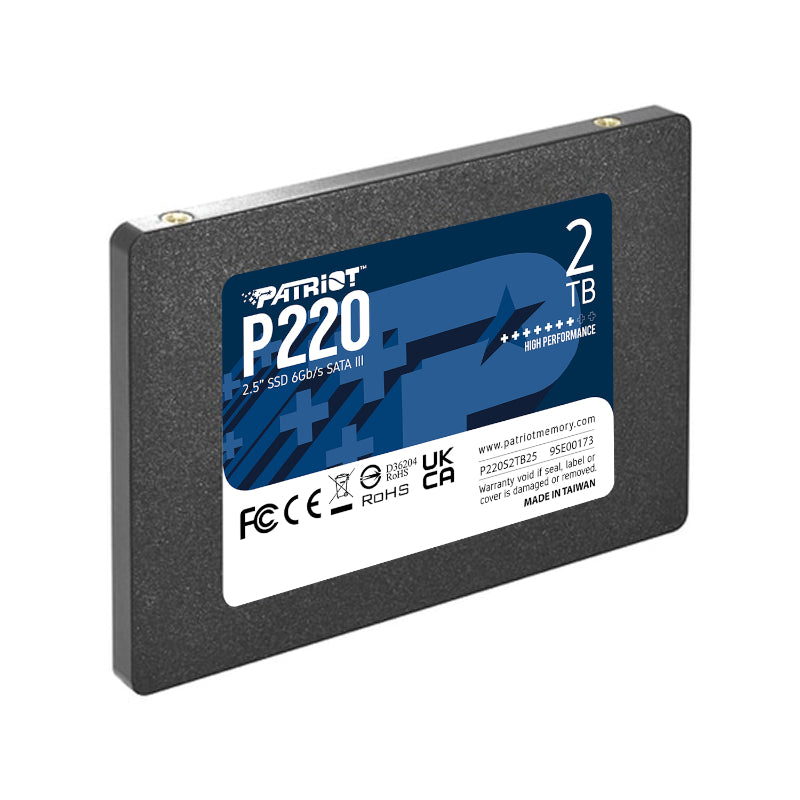 Image 2 for Patriot P220 2TB 2.5" SSD