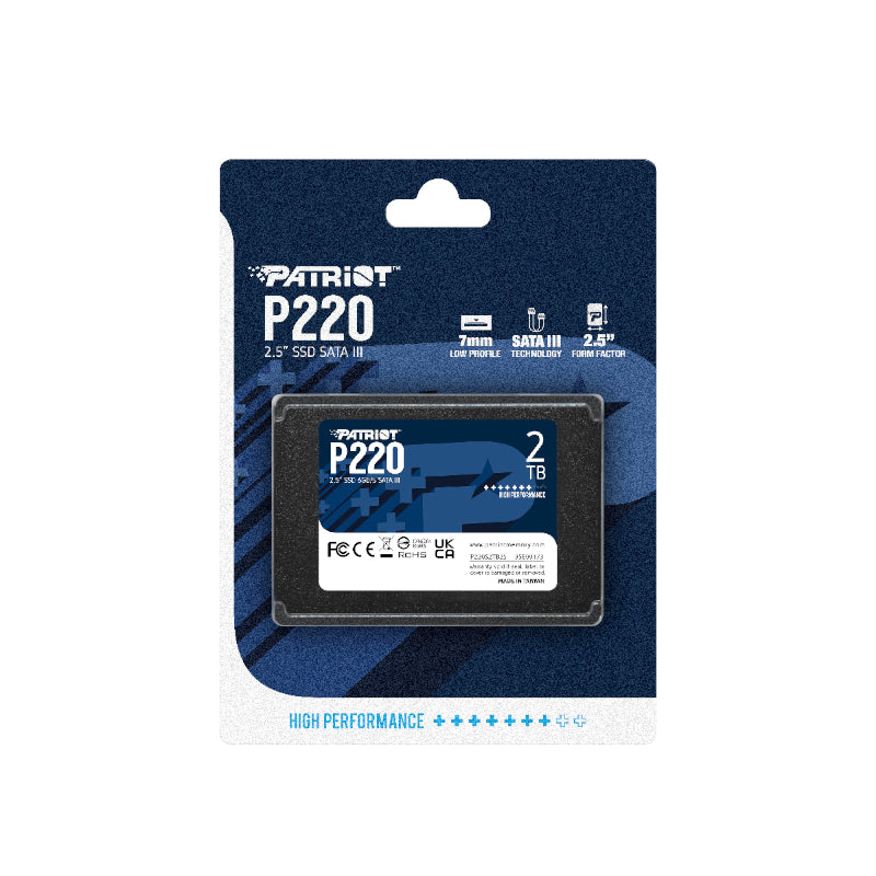 Image 3 for Patriot P220 2TB 2.5" SSD