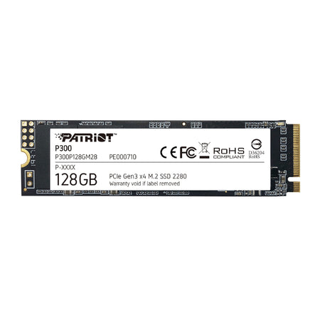 Image 1 for Patriot P300 128GB M.2 PCIe NVMe SSD