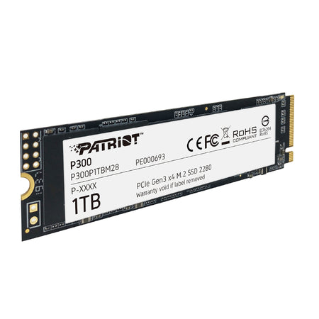 Image 2 for Patriot P300 1TB M.2 PCIe NVMe SSD