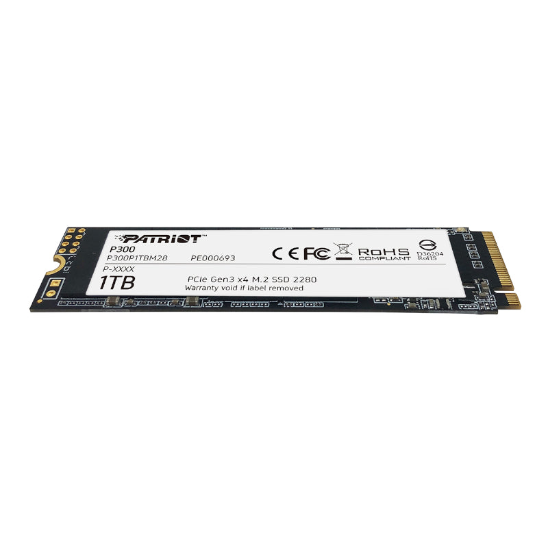 Image 3 for Patriot P300 1TB M.2 PCIe NVMe SSD