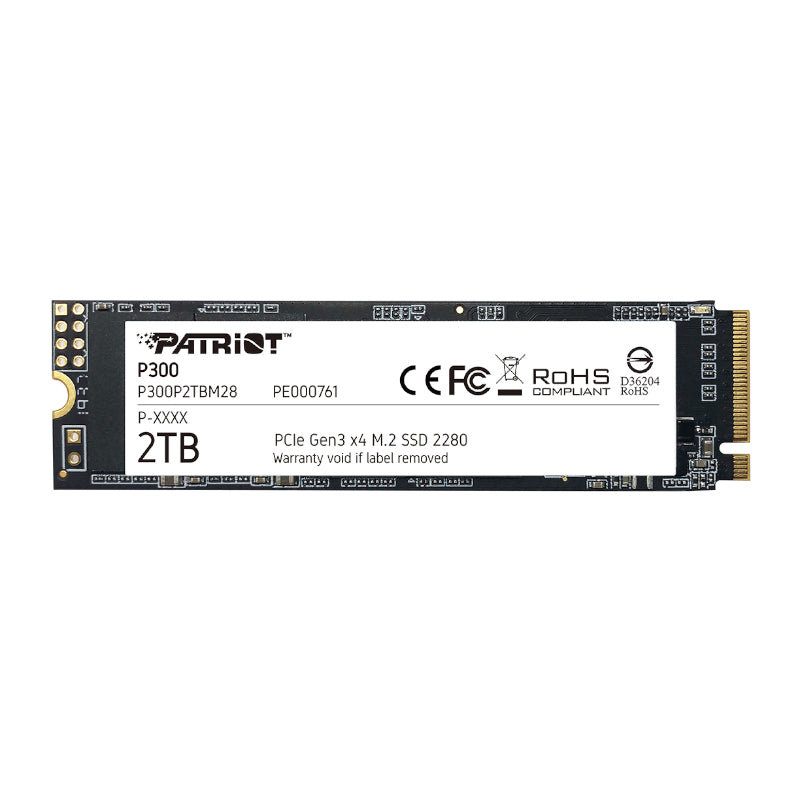 Image 1 for Patriot P300 2TB M.2 PCIe NVMe SSD