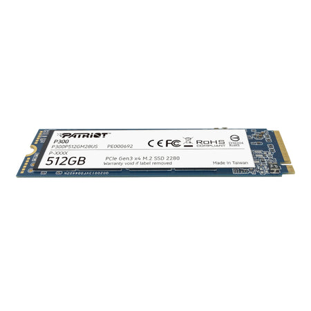 Image 2 for Patriot P300 512GB M.2 PCIe NVMe SSD