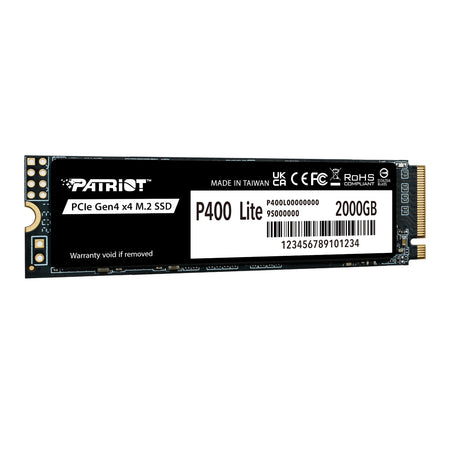 Image 2 for Patriot P400 Lite 2TB M.2 PCIe Gen 4 x4 NVMe SSD