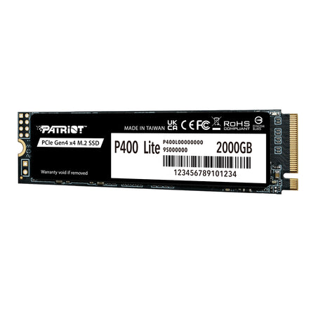 Image 3 for Patriot P400 Lite 2TB M.2 PCIe Gen 4 x4 NVMe SSD