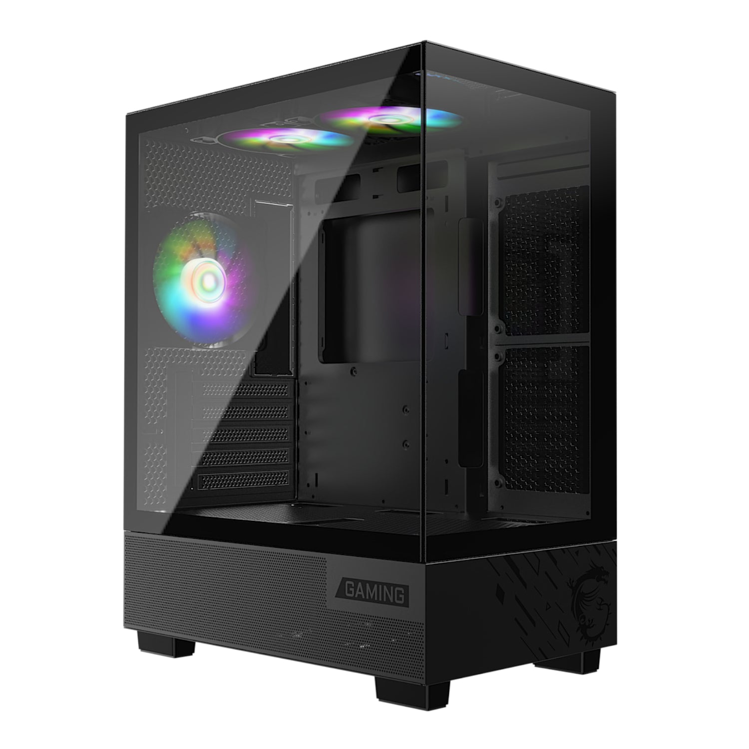 Image 1 for MSI PAG PANO M110A Micro-ATX Gaming Chassis – Black