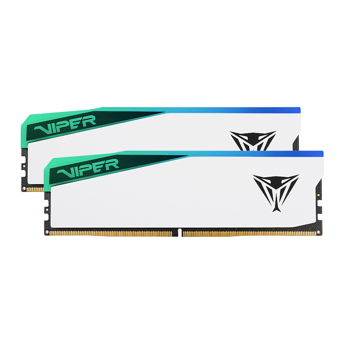Image 1 for Patriot Viper Elite 5 RGB 32GB 6000MHz DDR5 Desktop Gaming Memory Kit - White