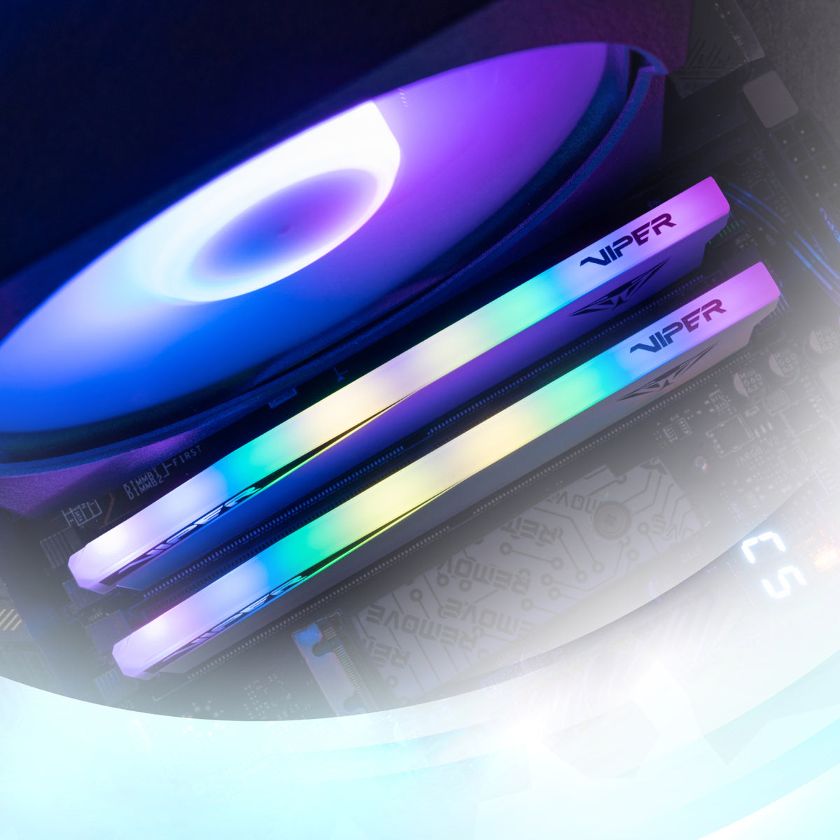 Image 5 for Patriot Viper Elite 5 RGB 32GB 6000MHz DDR5 Desktop Gaming Memory Kit - White