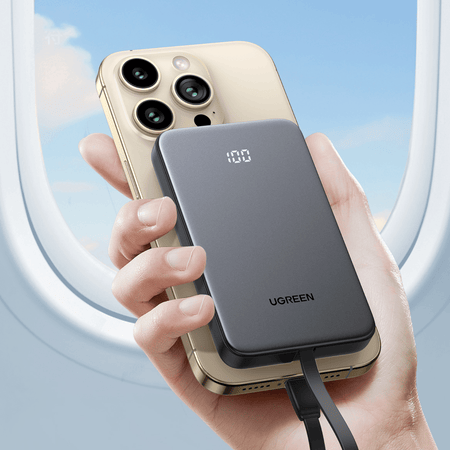 Image 5 for UGREEN 10000mAh 20W Power Bank with Built-in Cable