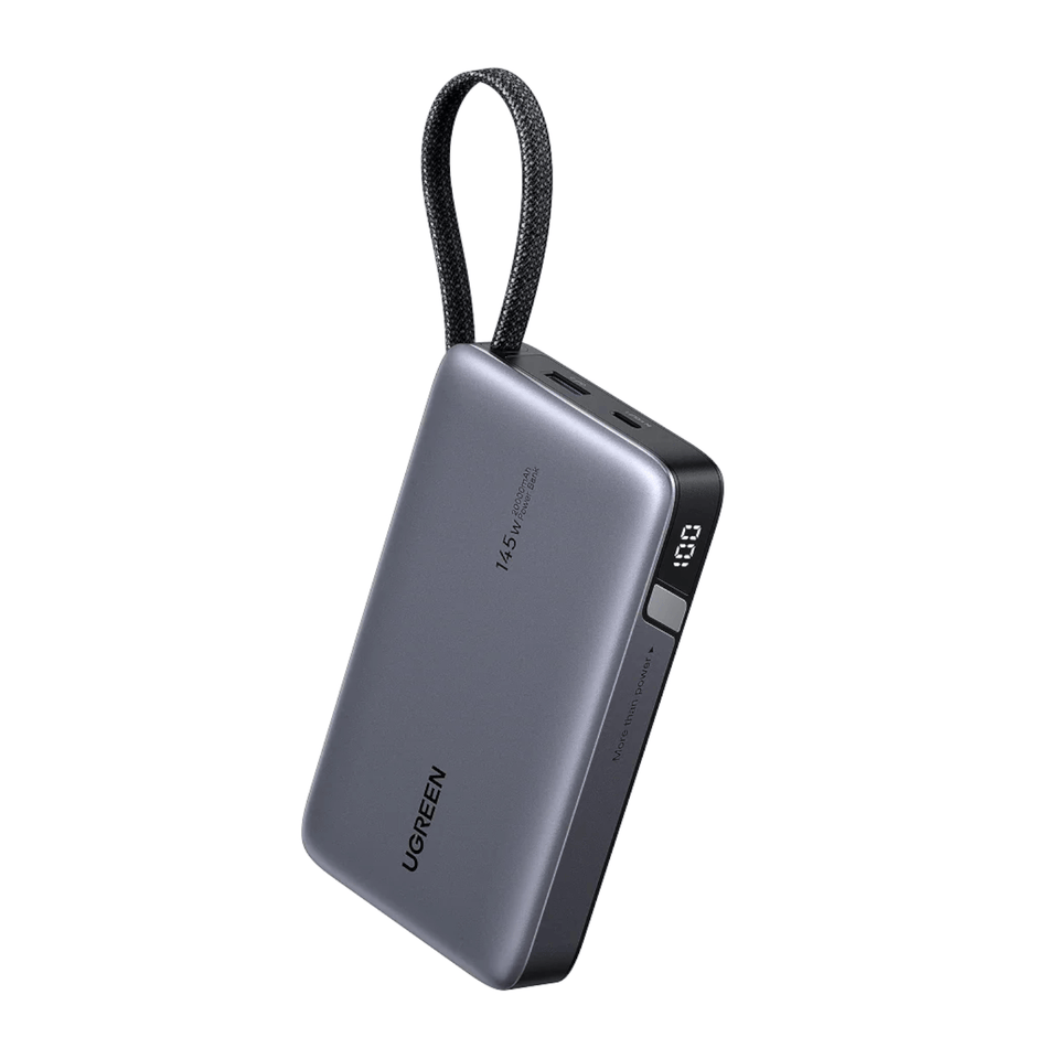Image 1 for UGREEN Nexode 145W 20000mAh  Power Bank with built-in USB Type-C Cable
