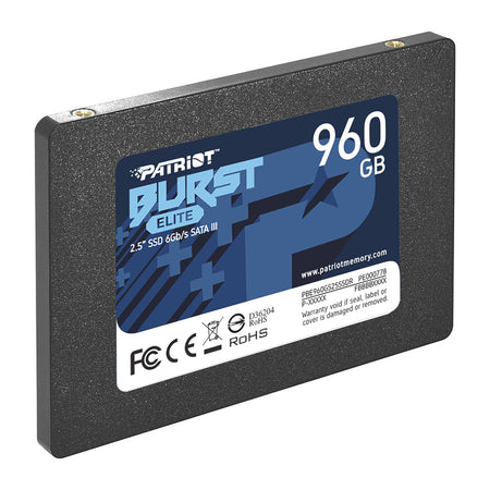 Image 3 for Patriot Burst Elite 960GB 2.5" SATA III SSD