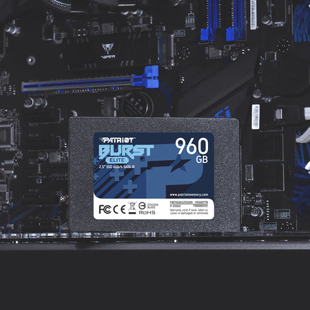 Image 4 for Patriot Burst Elite 960GB 2.5" SATA III SSD