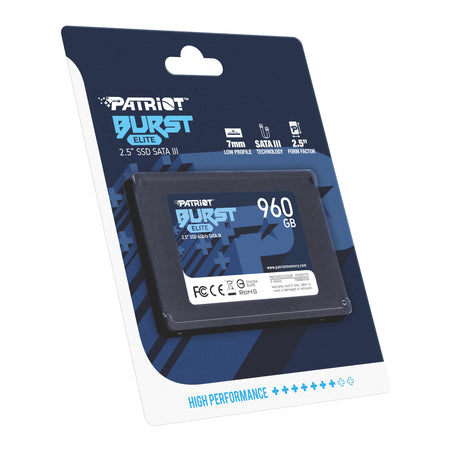 Image 5 for Patriot Burst Elite 960GB 2.5" SATA III SSD