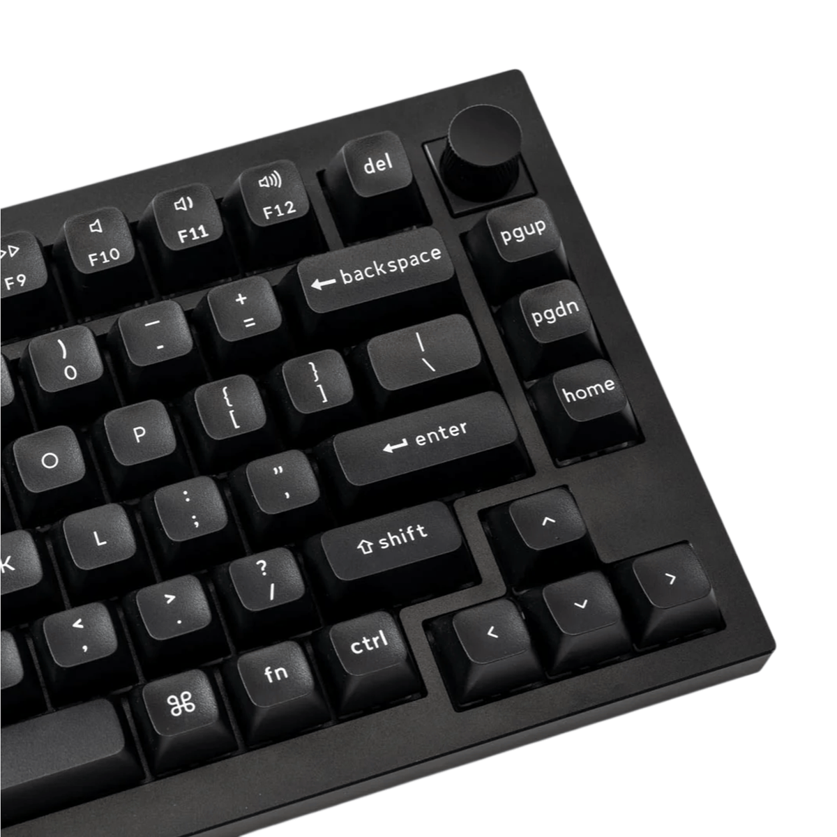 Image 3 for Keychron double Shot KSA PBTFull Keycap Set - White On Black