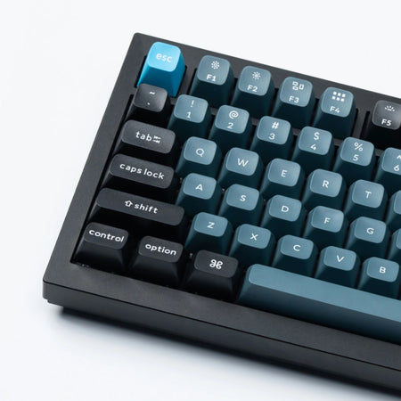 Image 3 for Keychron Double Shot KSA PBT Keycap Set - Dark Grey/Grey/Blue