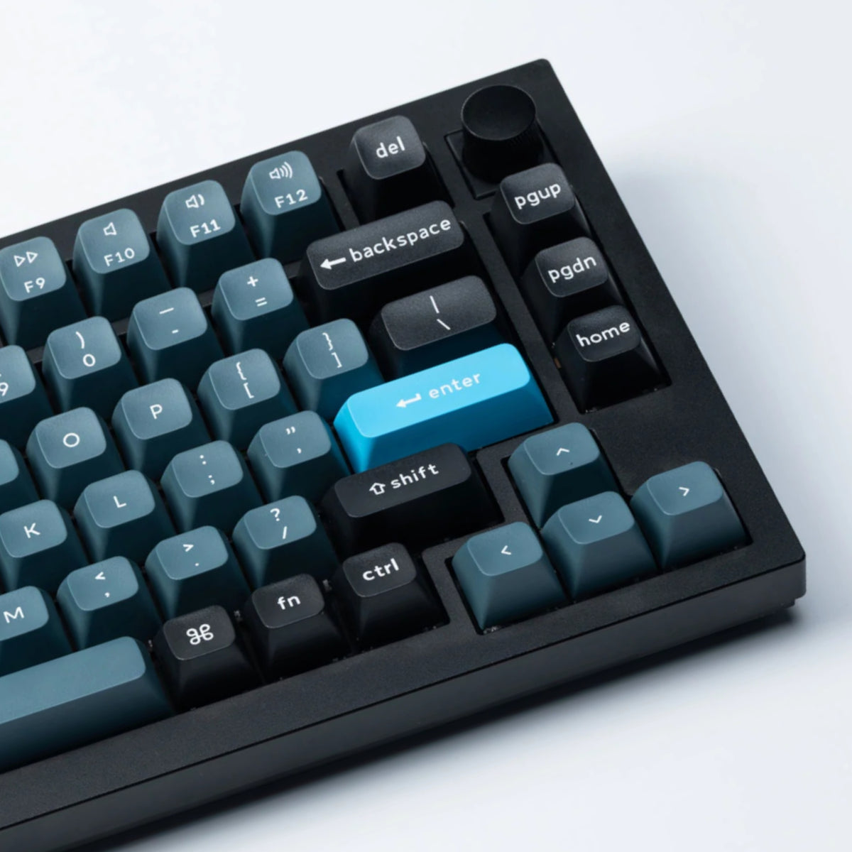 Image 4 for Keychron Double Shot KSA PBT Keycap Set - Dark Grey/Grey/Blue