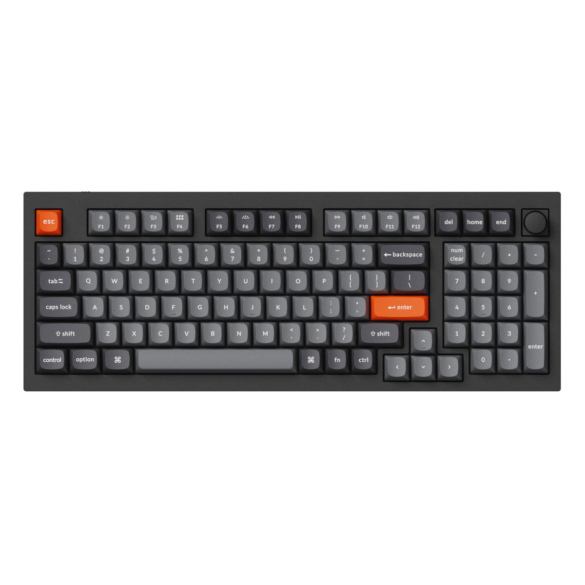 Image 4 for Keychron Double-Shot PBT OSA Keycap Set - Grey