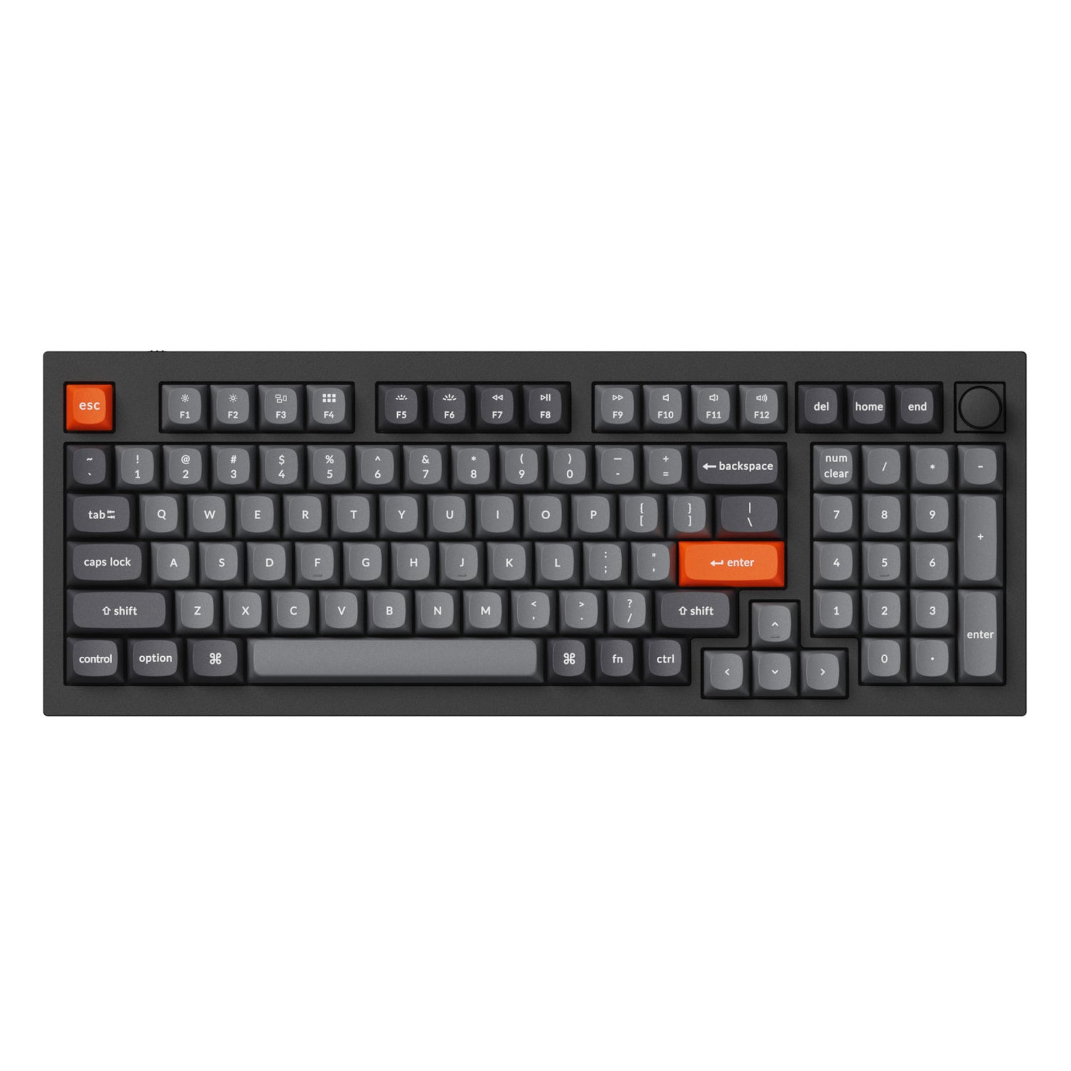 Image 4 for Keychron Double-Shot PBT OSA Keycap Set - Grey