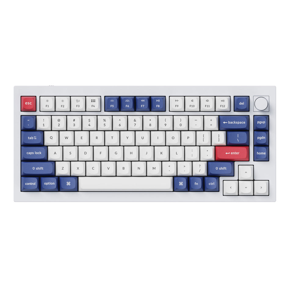 Image 2 for Keychron Double-Shot PBT OSA Keycap Set - Blue and White