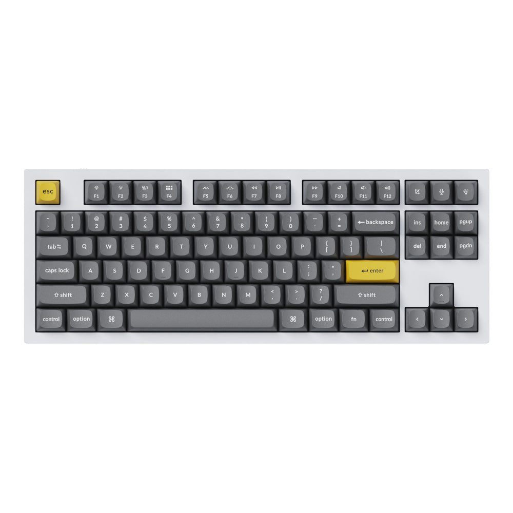 Image 2 for Keychron Double Shot PBT OSA Full Keycap Set – Dark Grey