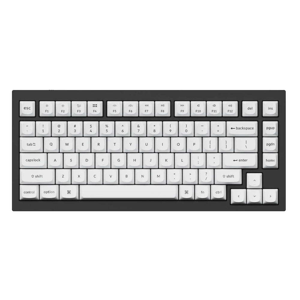 Image 2 for Keychron Double Shot PBT OSA Full Keycap Set - Black/White
