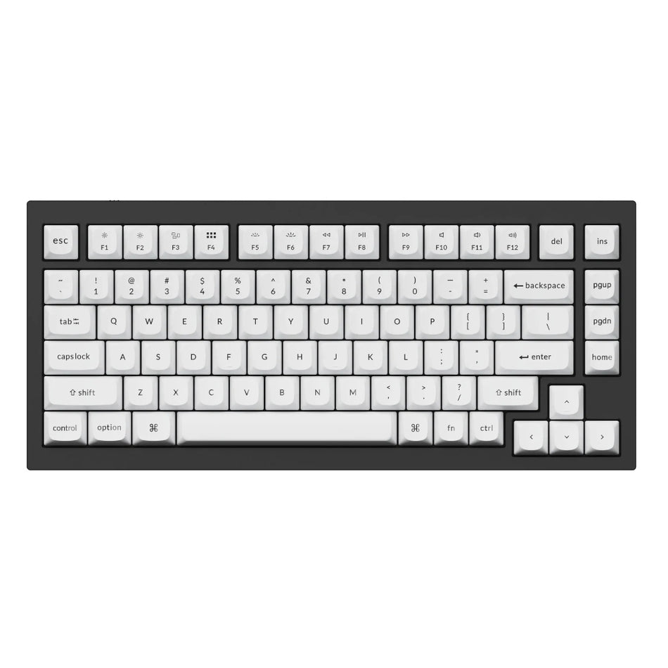 Image 2 for Keychron Double Shot PBT OSA Full Keycap Set - Black/White