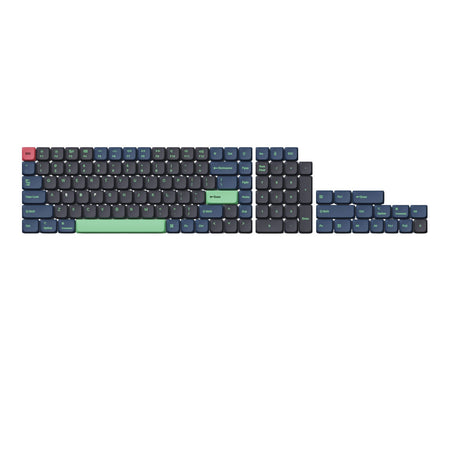 Image 1 for Keychron Low Profile Dye-Sub PBT LSA Full Set Keycap Set – Hacker Edition (133 Keys, PBT, Low Profile)