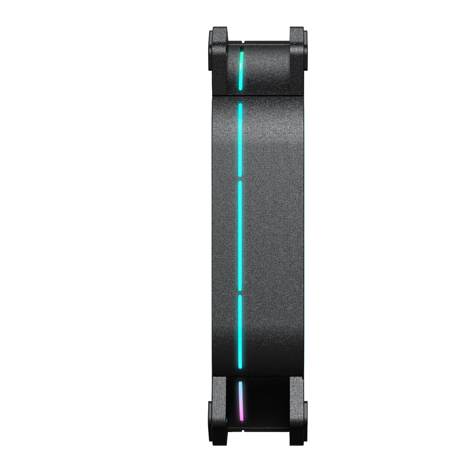 Image 2 for PCBuilder TORNADO CHILL 120mm ARGB Fan - Black