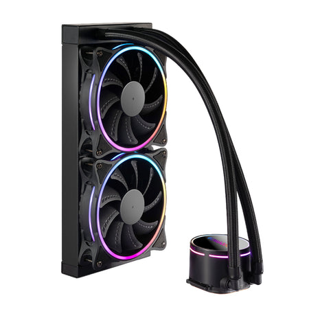 Image 2 for PCBuilder Hydro Chill 240MM AIO Liquid CPU Cooler ARGB