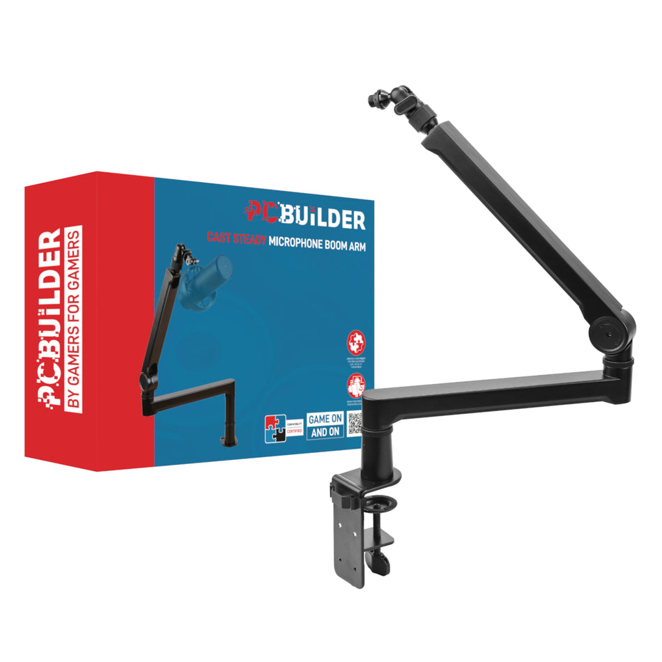 Image 1 for PCBuilder CAST STEADY Microphone Boom Arm