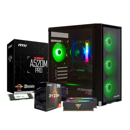 Image 2 for PCBuilder Ryzen 5 5600GT DEFENDER Windows 11 Gaming PC
