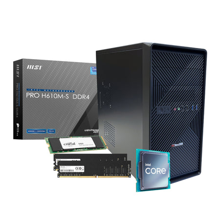 Image 1 for PCBUiLDER™ Intel Core i5-12400 HOME MASTER Windows 11 Desktop PC