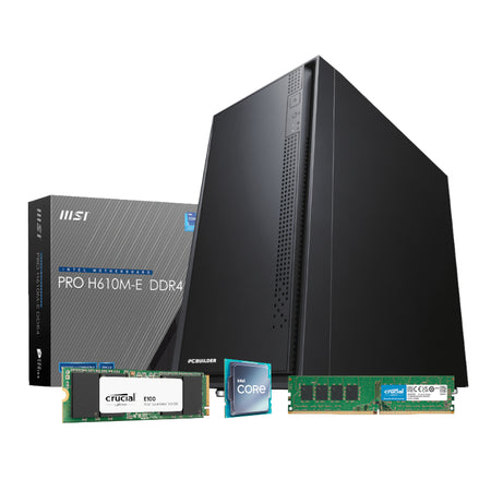 Image 1 for PCBuilder Intel i5-12400 HOME MASTER Windows 11 Desktop PC