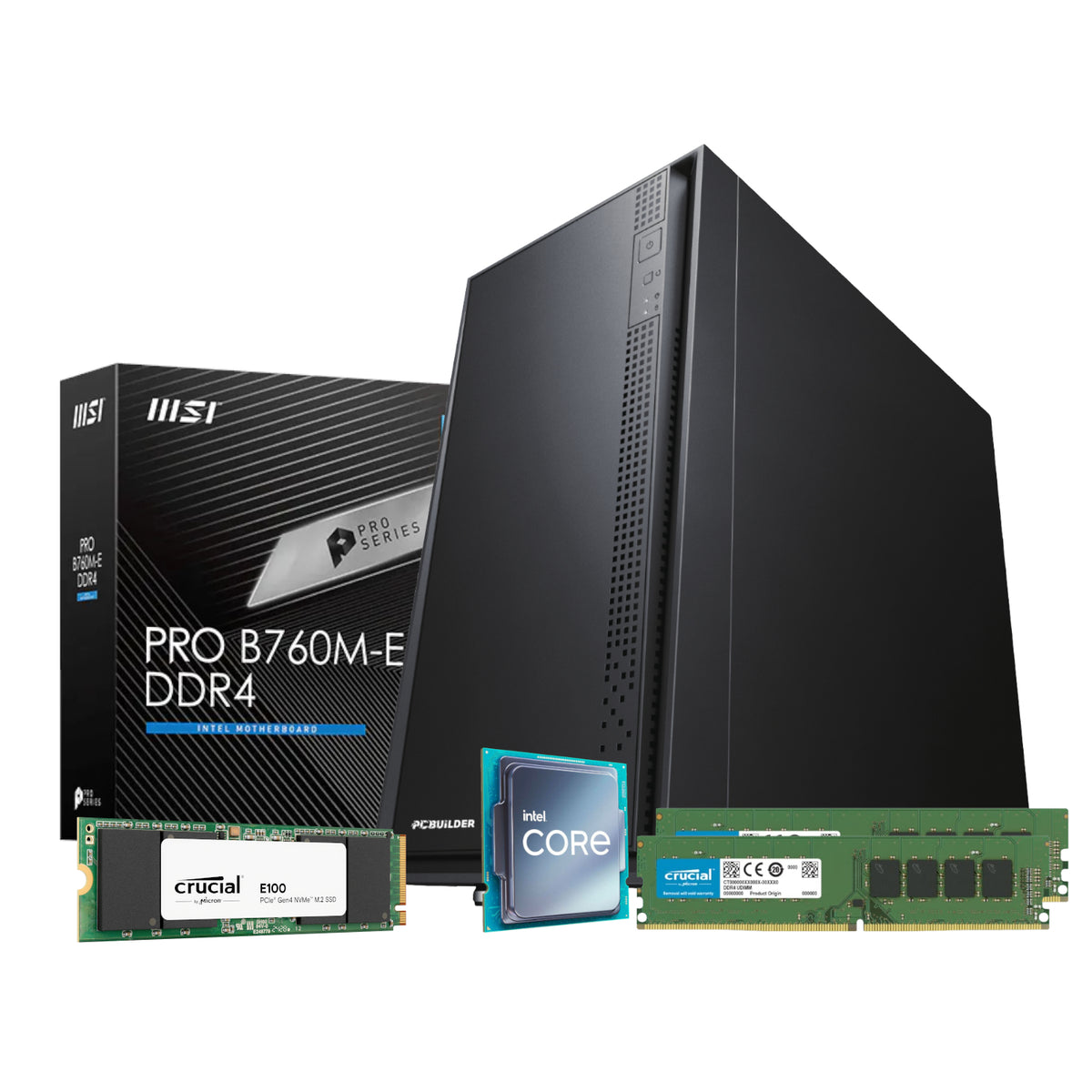 Image 1 for PCBuilder Intel i7-14700 HOME Master Windows 11 Desktop PC