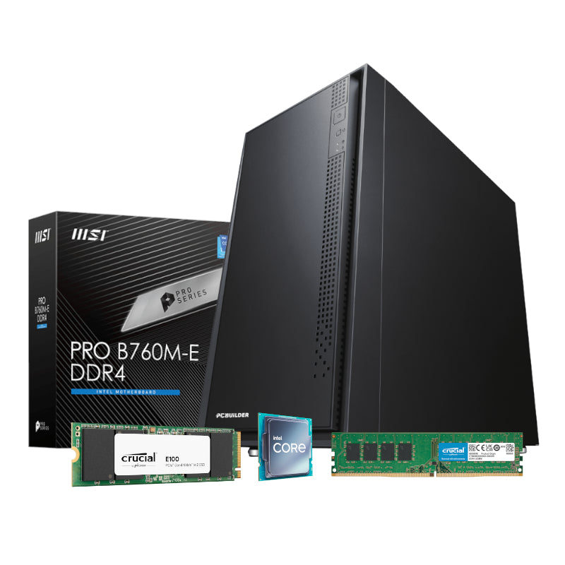 Image 1 for PCBuilder Intel i7-12700 HOME MASTER Windows 11 Desktop PC