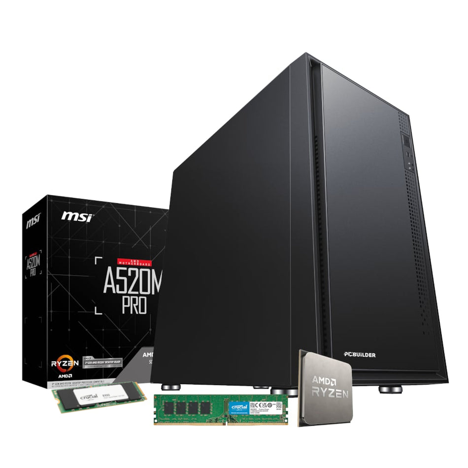 Image 1 for PCBuilder AMD Ryzen 7 5700G HOME MASTER Windows 11 Desktop PC