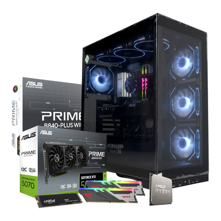 Image 2 for PCBuilder Ryzen 5 7600 MAVERICK Windows 11 Gaming PC