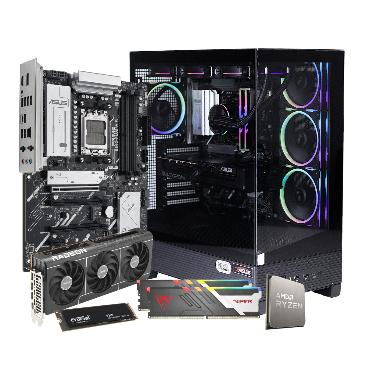 Image 13 for PCBuilder Ryzen 7 7800X3D MAXIMUS Windows 11 Gaming PC