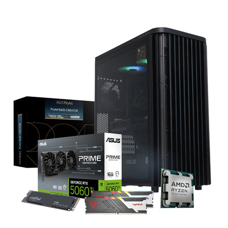 Image 2 for PCBuilder Ryzen 7 9700X MONET Windows 11 Creator PC