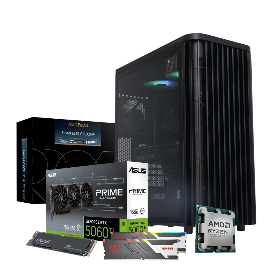 Image 2 for PCBuilder Ryzen 7 9700X MONET Windows 11 Creator PC