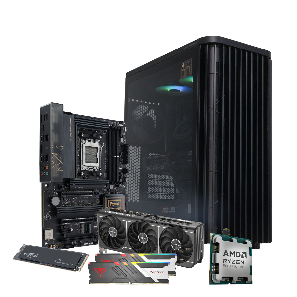 Image 16 for PCBuilder Ryzen 7 9700X MONET Windows 11 Creator PC