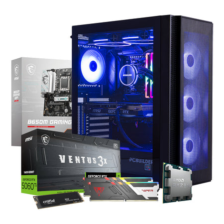 Image 2 for PCBuilder Ryzen 5 9600X NEXUS Windows 11 Gaming PC