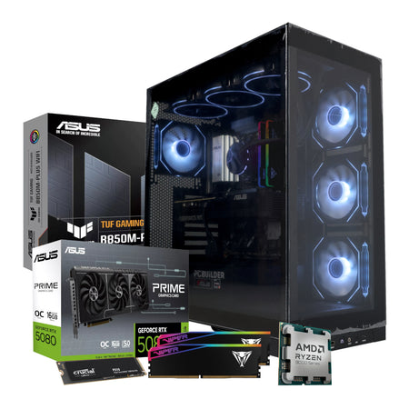 Image 2 for PCBuilder Ryzen 7 9850X3D ODYSSEY Windows 11 Gaming PC