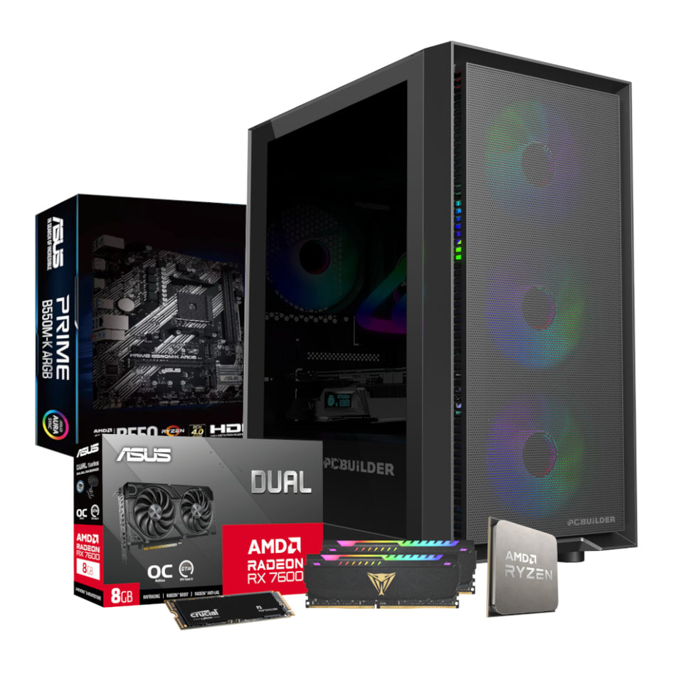 Image 2 for PCBuilder Ryzen 5 5600XT PATHFINDER Windows 11 Gaming PC